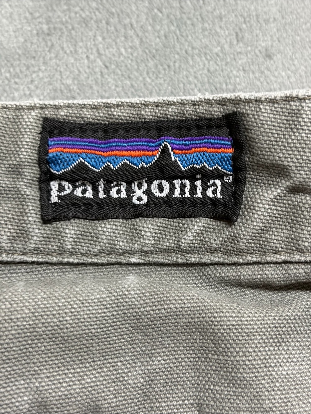 Patagonia Womens Shorts 8 Gray Organic Cotton Hiking Outdoor Utility Gorpcore - Picture 3 of 16